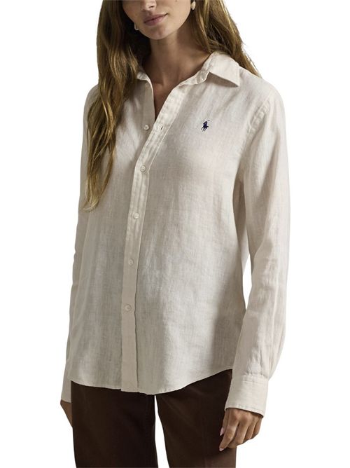 camicia donna lino over burro Ralph Lauren | 211970730511